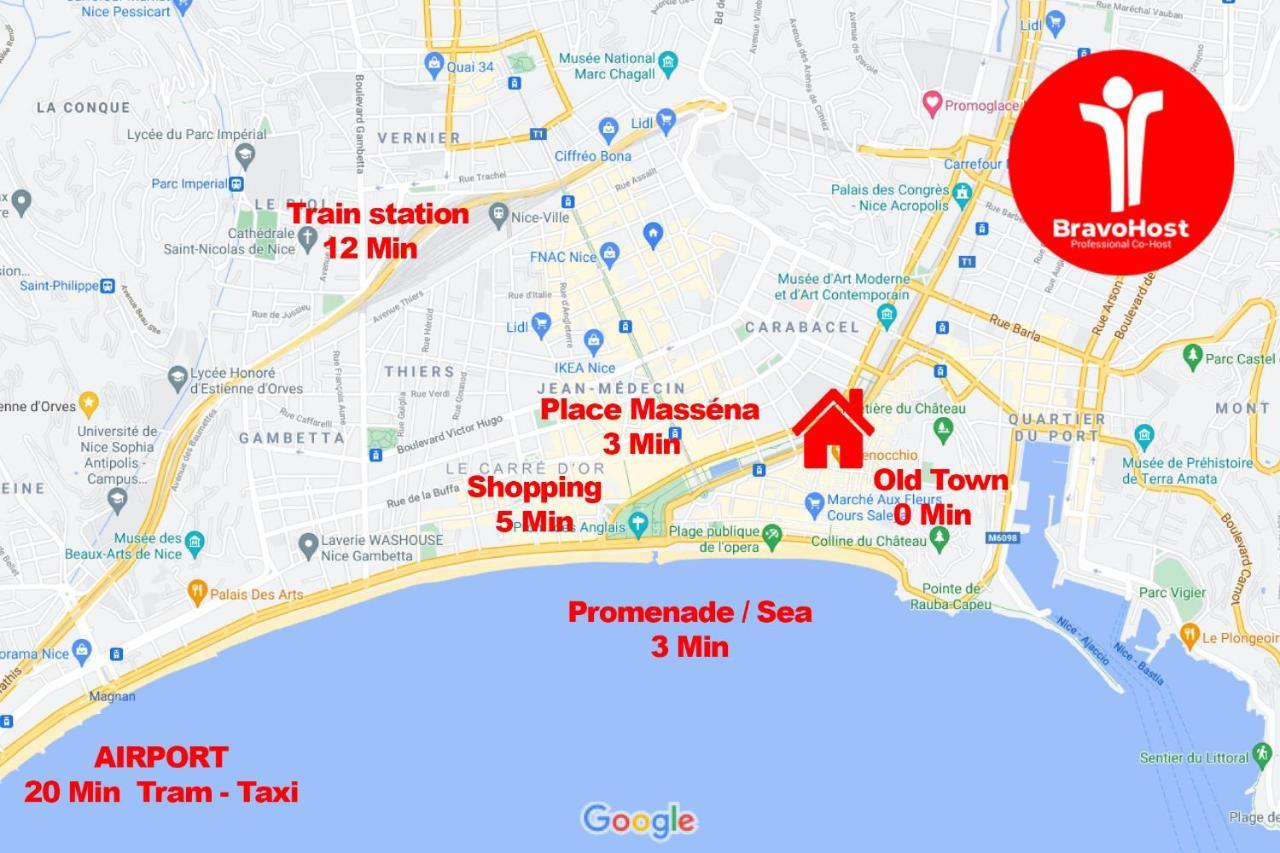 Vecchio Droite Apartment Nice Ngoại thất bức ảnh